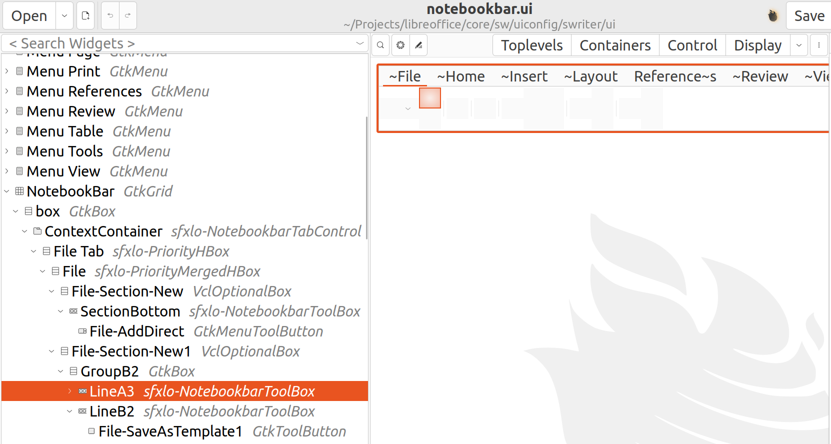 NotebookBar part 2: icons, text and the code - LibreOffice Development Blog